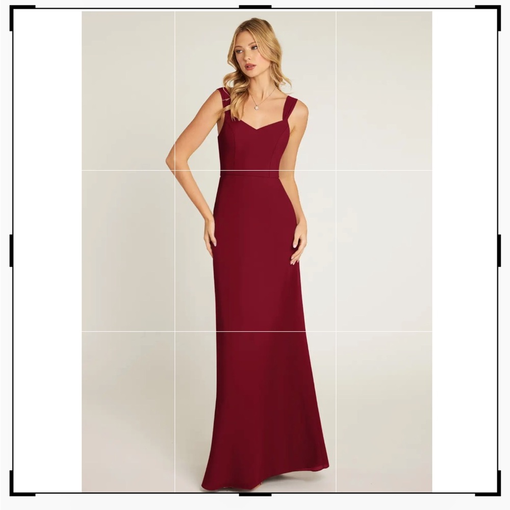 Azazie Denice Bridesmaid Dress in Burgundy